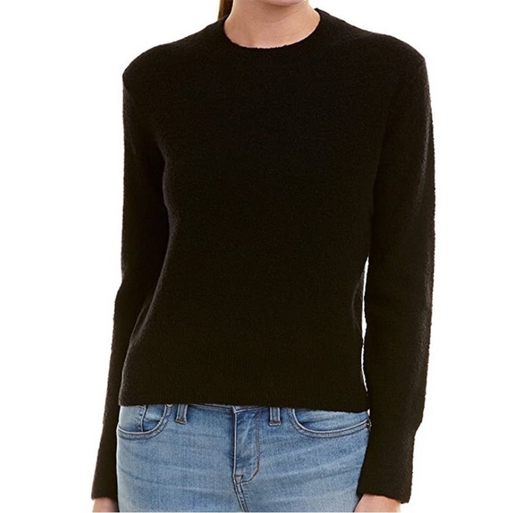 Vince Brown Boucle Pullover Sweater